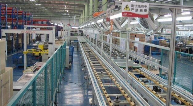 電子裝配行業生產現場
