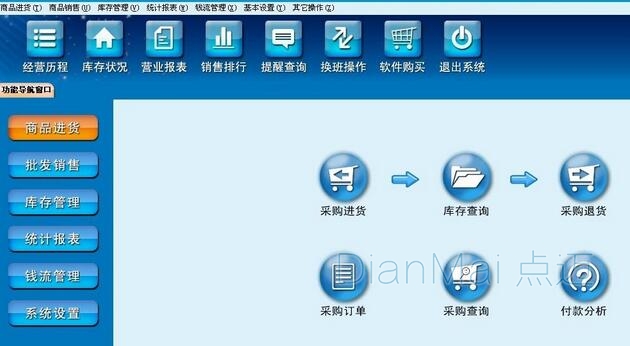 進銷存管理系統界面