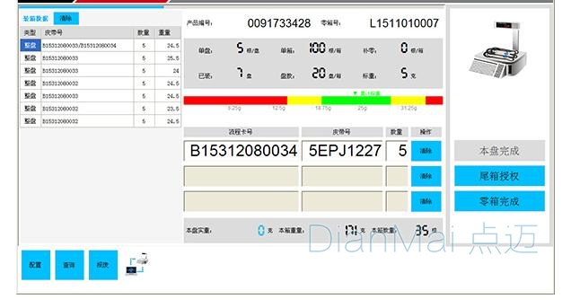 包裝稱(chēng)重防錯(cuò)系統(tǒng)